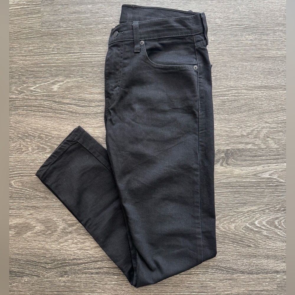 Levi's 512 Black Denim Jeans